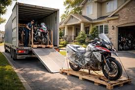 motorcycle delivery courier city