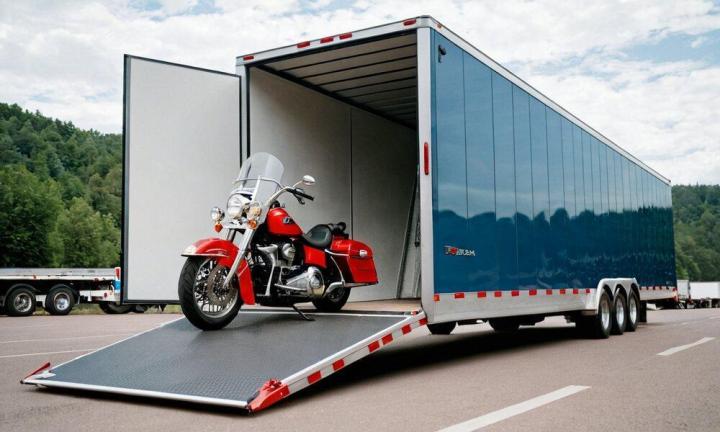 motorcycle delivery courier city